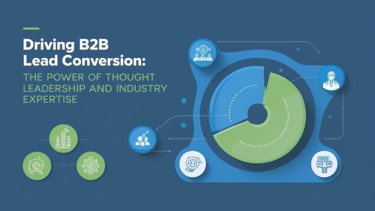 Driving B2B Lead Conversion: The Power of Thought Leadership and Industry Expertise.