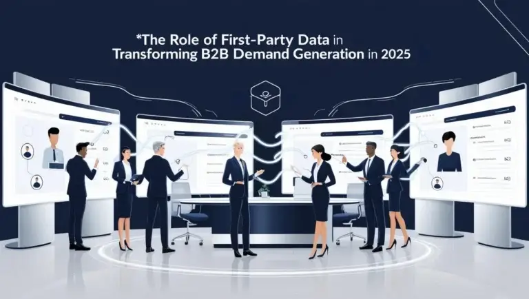 The Role of First-Party Data in Transforming B2B Demand Generation in 2025