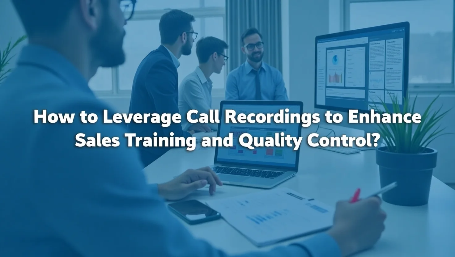 How to Leverage Call Recordings to Enhance Sales Training and Quality Control? image 1