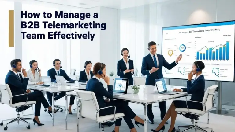 How to Manage a B2B Telemarketing Team Effectively image 1