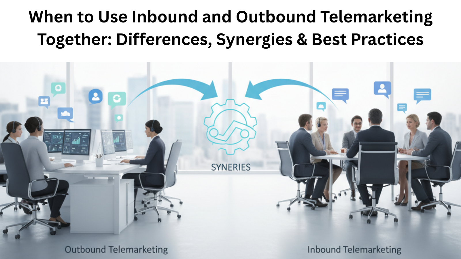When to Use Inbound and Outbound Telemarketing Together: Differences, Synergies & Best Practices image 1