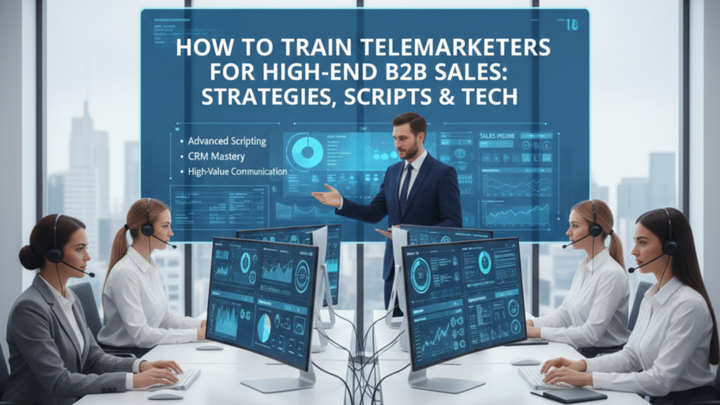 How to Train Telemarketers for High-End B2B Sales: Strategies, Scripts & Tech image 2