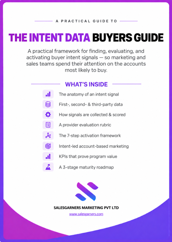 intent data buyers guide